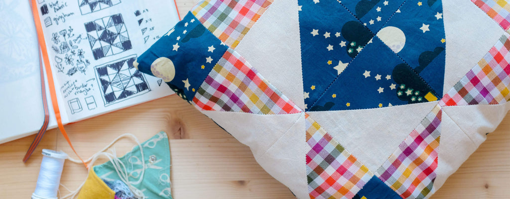 How to make a patchwork cushion!