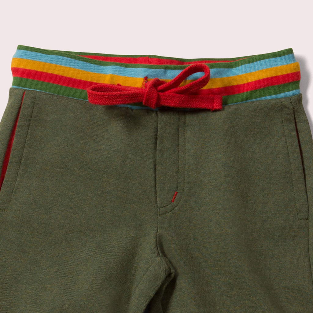 Little-Green-Radicals-Green-Jogger-Shorts-Closeup