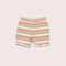 Rainbow Striped Twill Sunshine Shorts