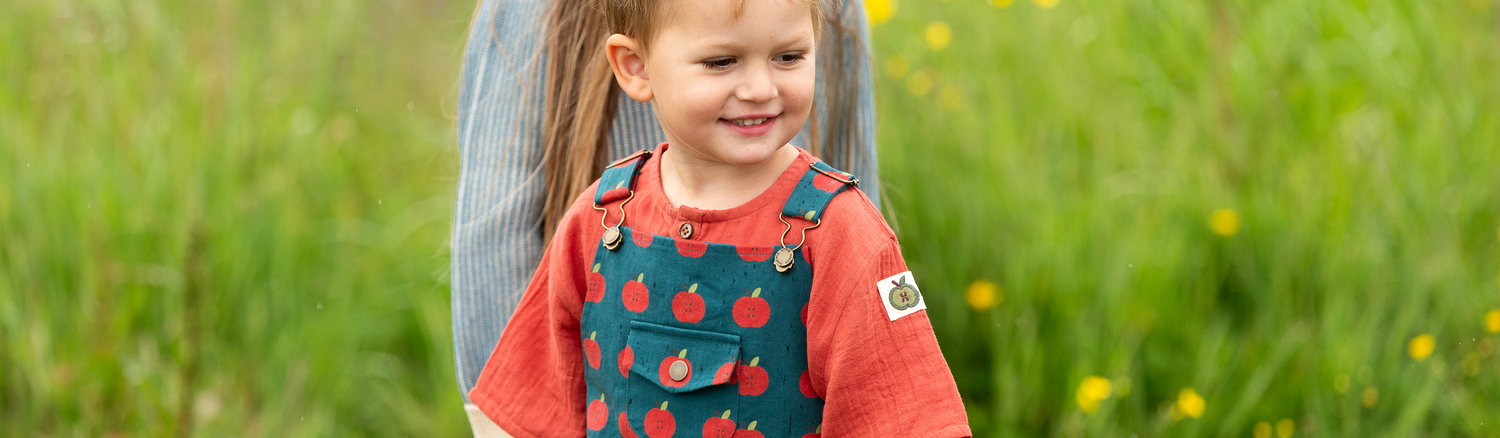Organic Cotton Dungarees For Babies & Kids