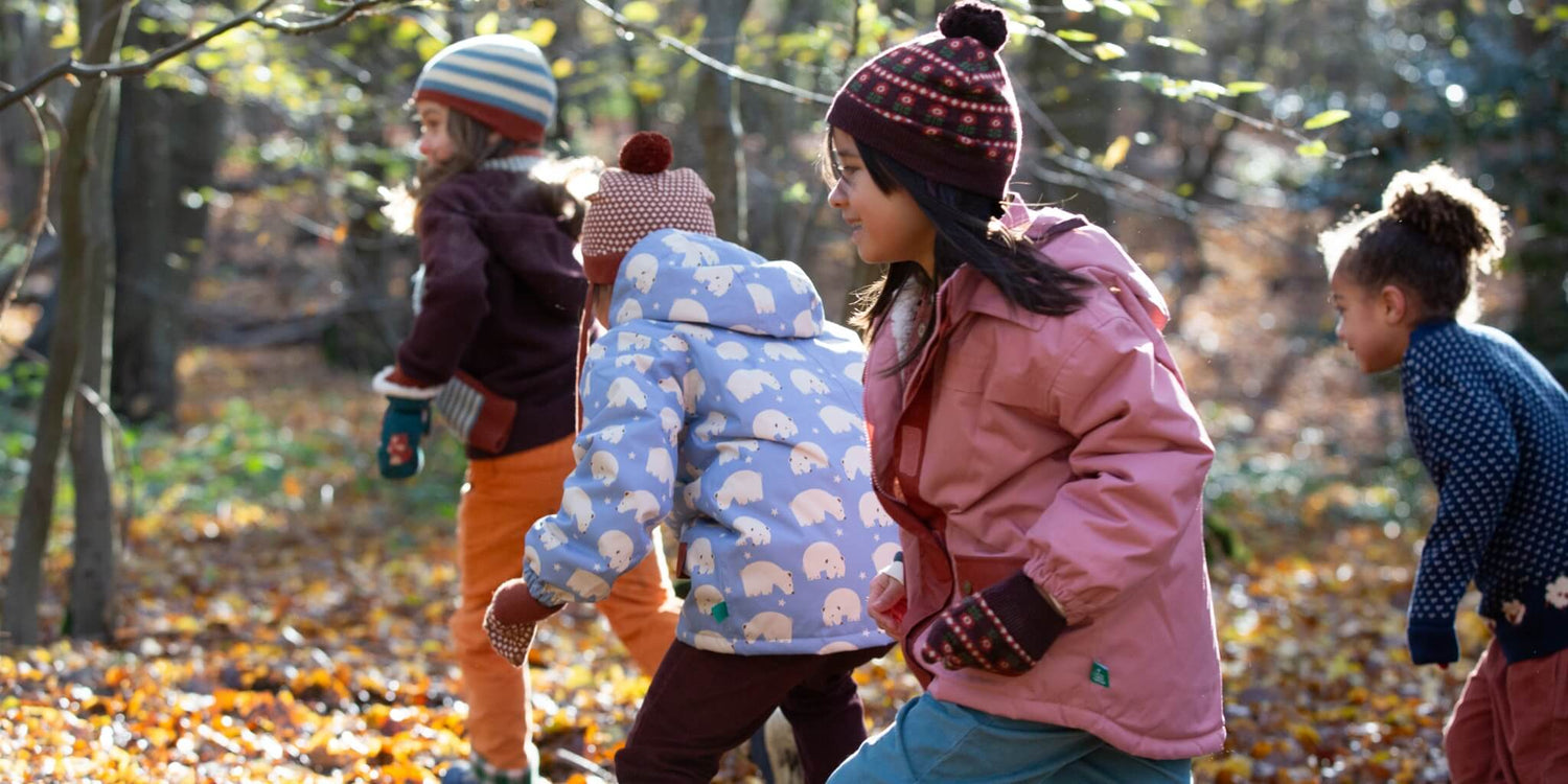 Kids Organic Cotton Winter Sherpa Outerwear