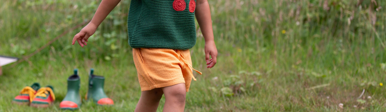 Organic Cotton Kids Shorts