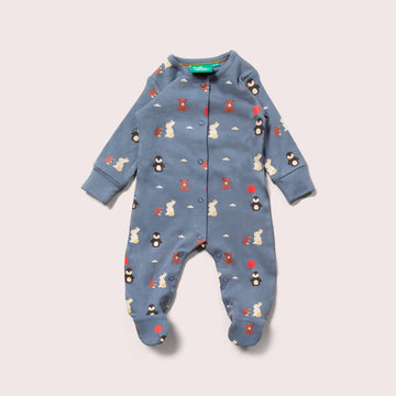 Arctic Friends Organic Babygrow