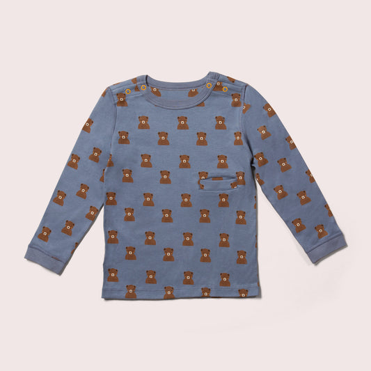Blue Bear Easy Feeding Adaptive Long Sleeve T-shirt