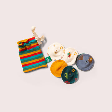 Multi Pack Adaptive Snap Closing G-Tube Pads 6 Pack