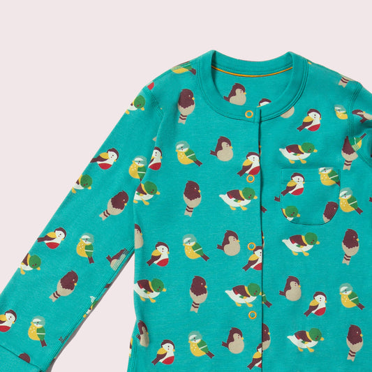 Garden Birds Adaptive Onesie