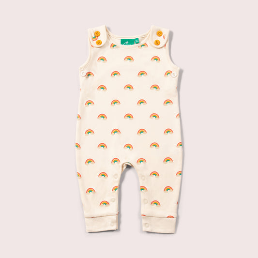 Cream Rainbows Everyday Dungarees