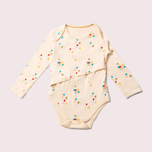 Rainbow Balloons Easy Feeding Adaptive Bodysuit