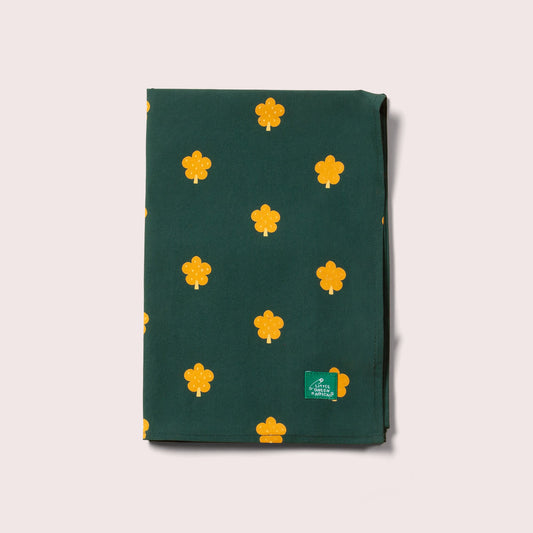 Golden Leaves Furoshiki Fabric Gift Wrapping Service