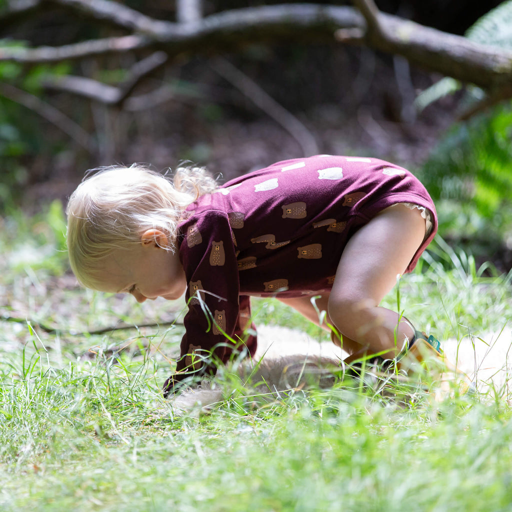 Brown Bears Baby Bodysuit 2 Pack Brown / 18-24m