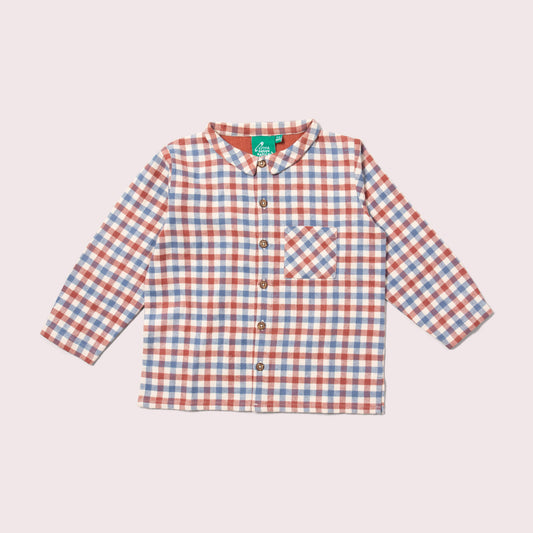 Ginger Check Long Sleeve Shirt