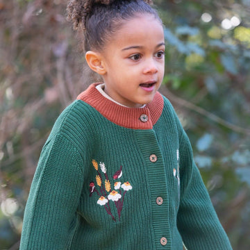 Autumn Fields Snuggly Knitted Cardigan