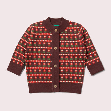 Collecting Flowers Knitted Cardigan