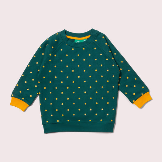 Golden Stars Raglan Sweatshirt