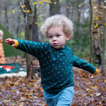 Golden Stars Raglan Sweatshirt