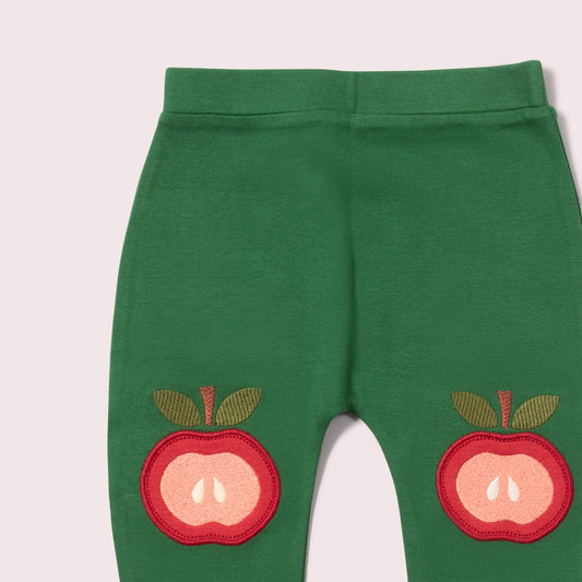Red Apples Knee Patch Joggers