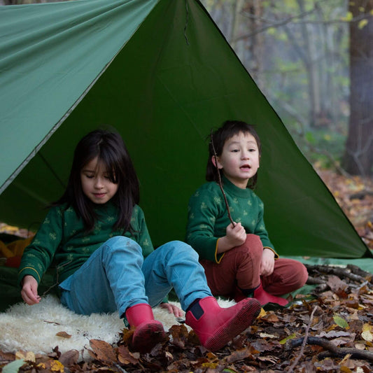 Pale Blue Corduroy Lined Adventure Jeans