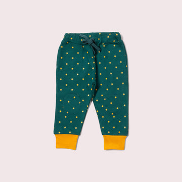Golden Stars Knee Patch Cosy Joggers