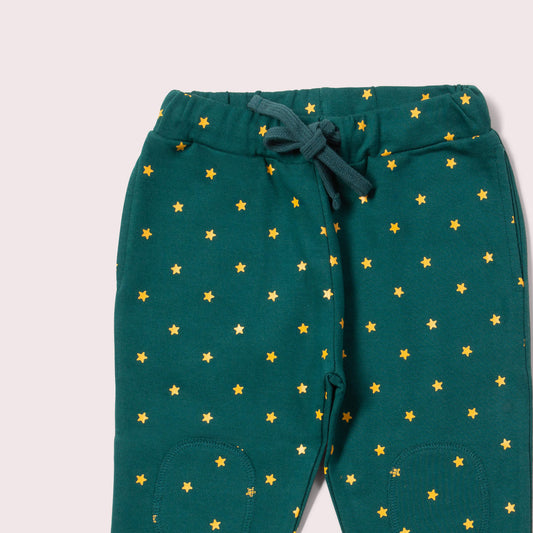 Golden Stars Knee Patch Cosy Joggers