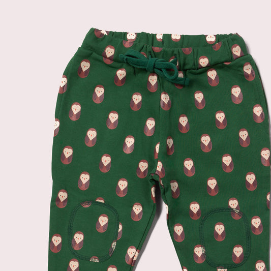 Brown Owl Knee Patch Cosy Joggers