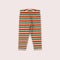 Rainbow Striped Organic Leggings