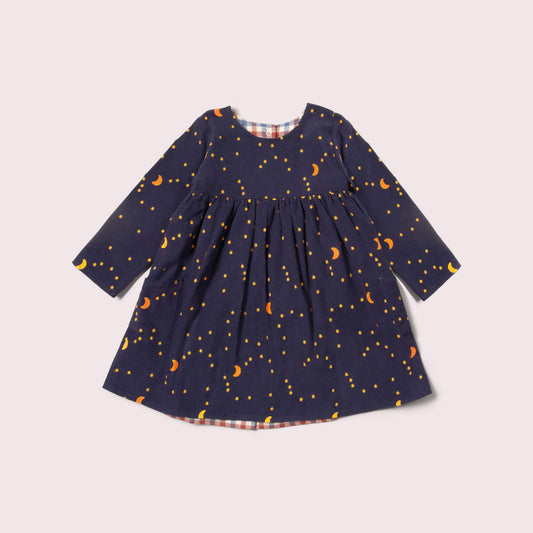 Dark Night Reversible Pocket Dress