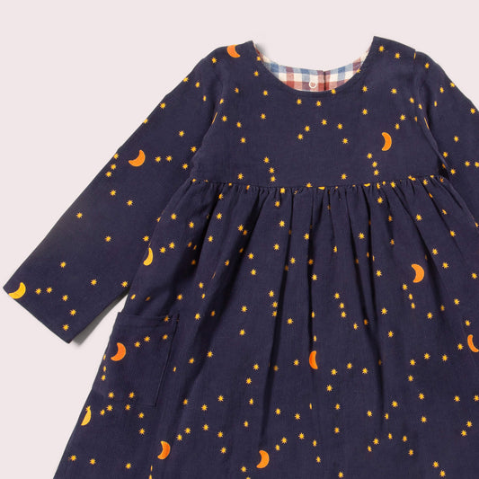 Dark Night Reversible Pocket Dress