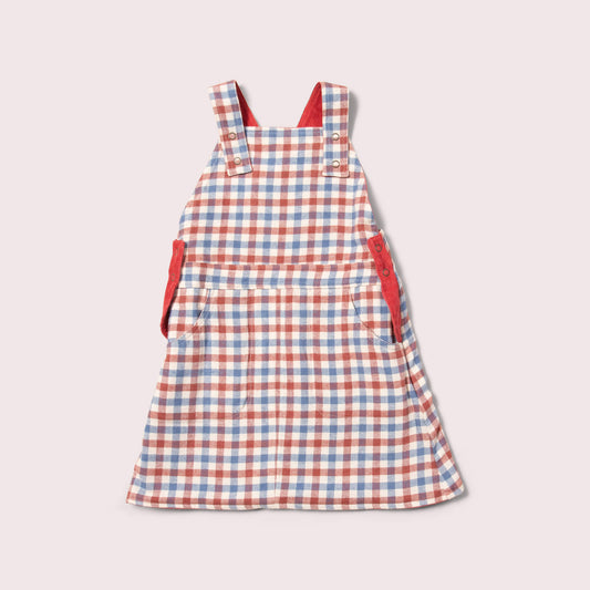 Holly Berry Classic Reversible Pinafore Dress