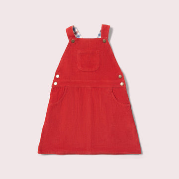 Holly Berry Classic Reversible Pinafore Dress