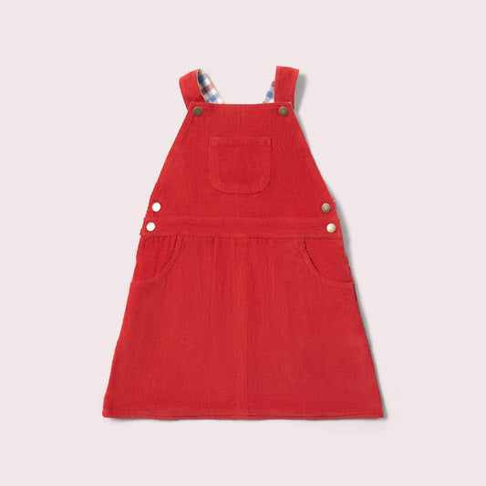 Holly Berry Classic Reversible Pinafore Dress