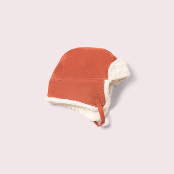 Ginger Sherpa Fleece Cosy Hat