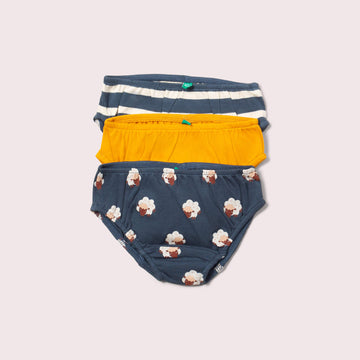 Sleeping Sheep Organic Underwear 3 Pack