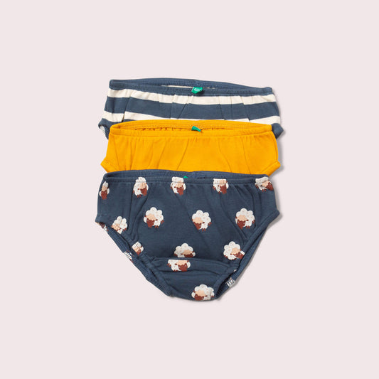Sleeping Sheep Organic Underwear 3 Pack