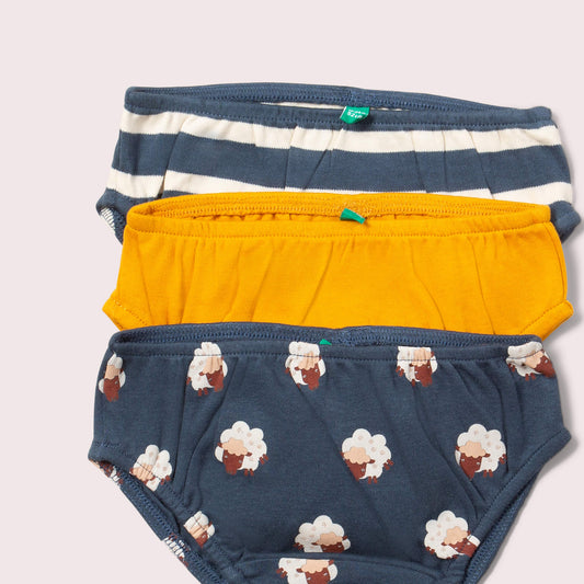 Sleeping Sheep Organic Underwear 3 Pack