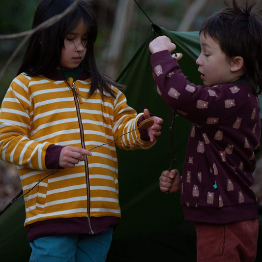 Brown Bears Reversible Easy Rider Jacket