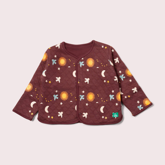 Flying Birds Quilted Jacket