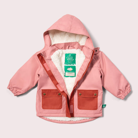 Coral Recycled Waterproof Winter Coat