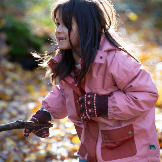 Coral Recycled Waterproof Winter Coat