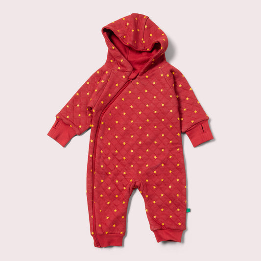 Red Stars Hooded Snug Suit
