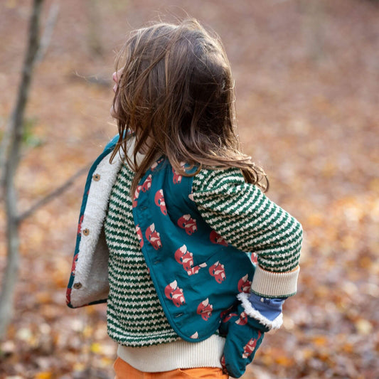 Red Foxes Sherpa Lined Reversible Gilet