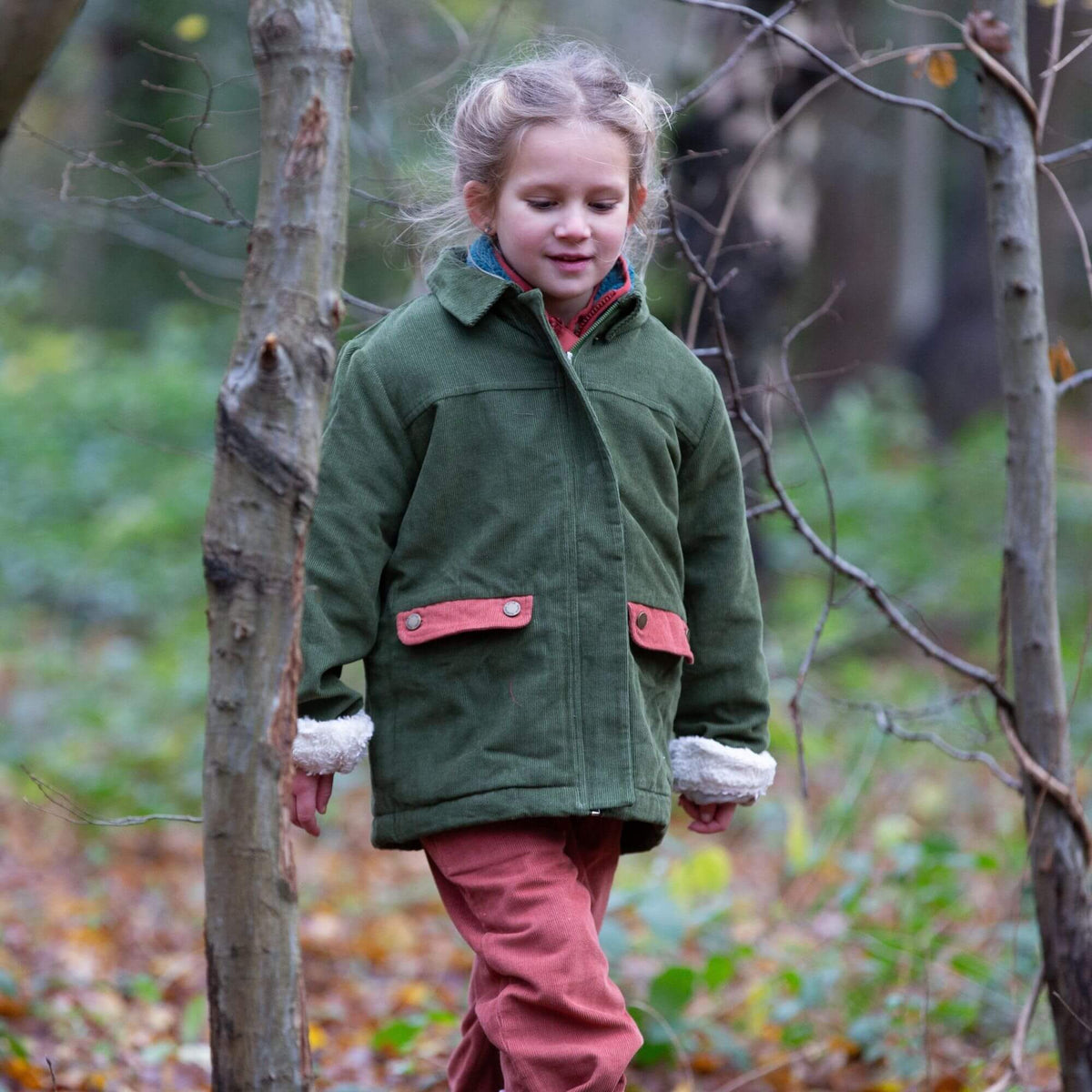 Chive Sherpa Lined Barn Jacket – Little Green Radicals
