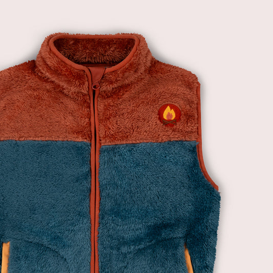 Dragonfly Zip Up Recycled Fleece Gilet