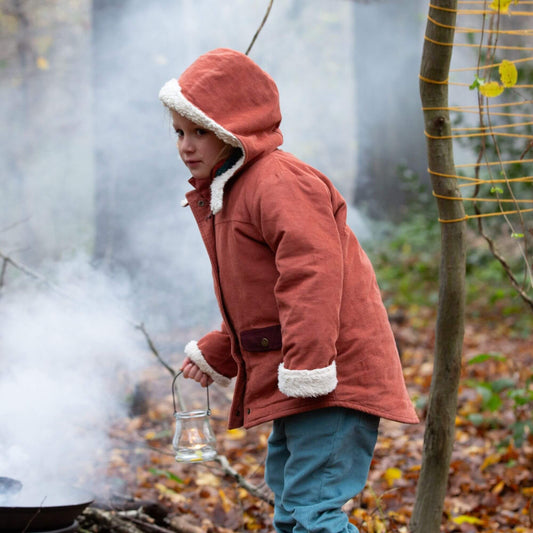 Ginger Organic Sherpa Toasty Coat