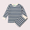 Midnight Blue Striped Organic Pyjamas