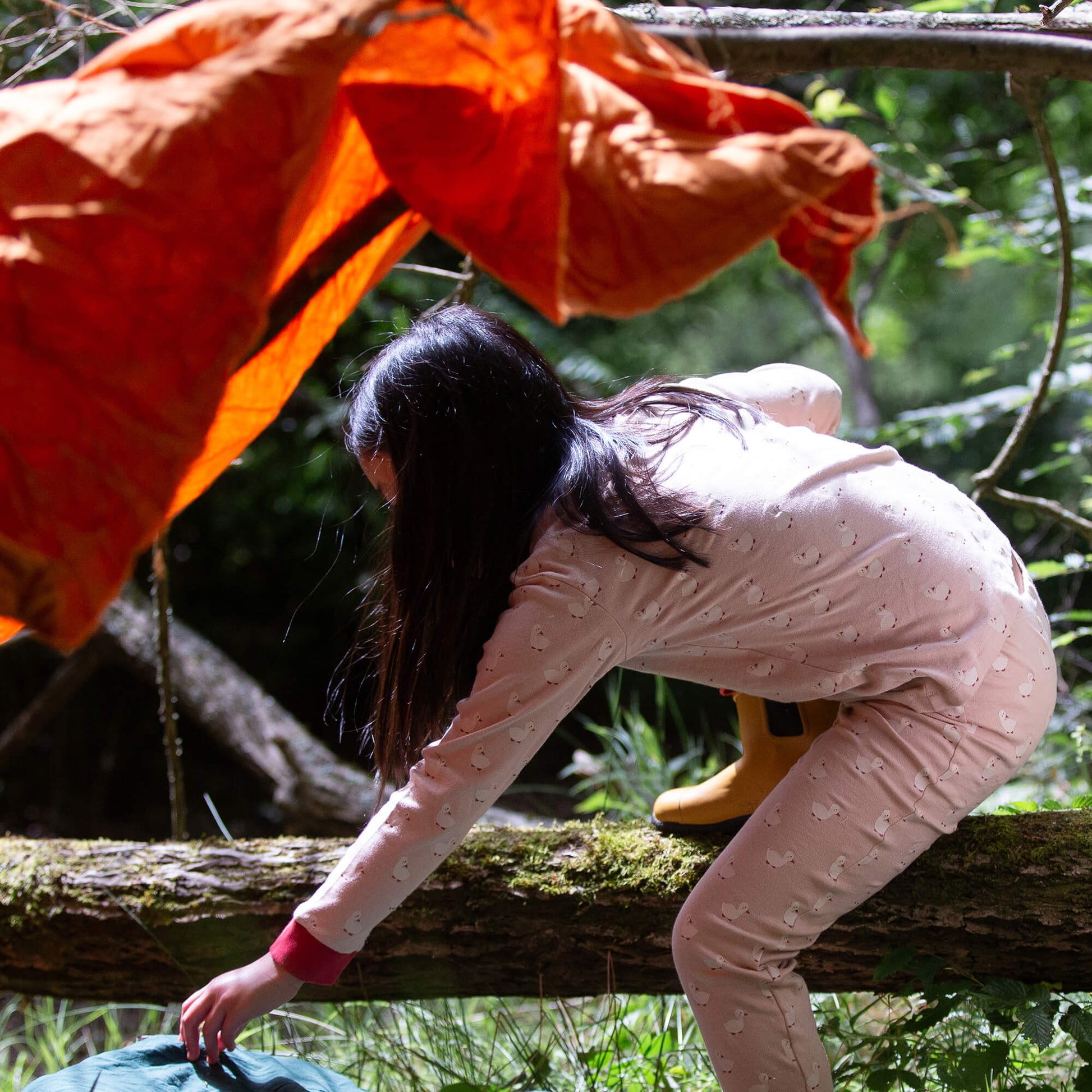 Puddle Ducks Organic Pyjamas Oatmeal / 8-9y