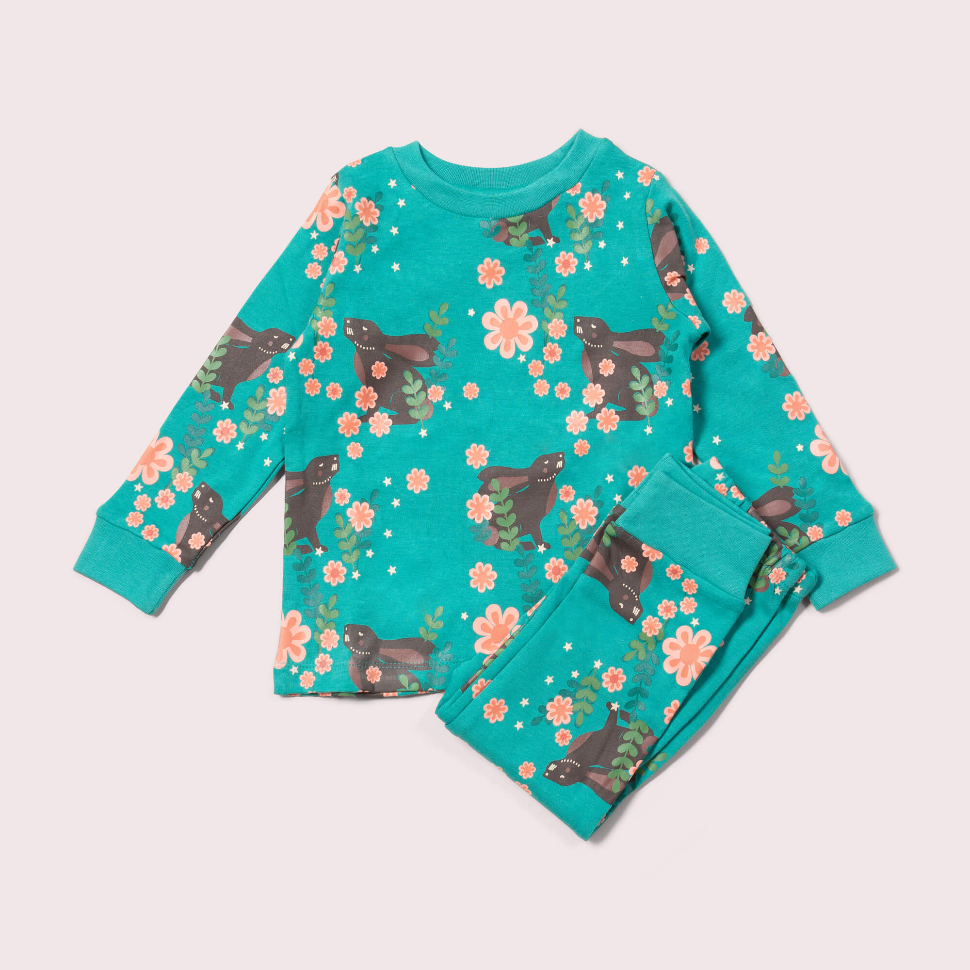 Pyjamas Rabbit Winter Rabbits Organic Pyjamas – Little Green Radicals