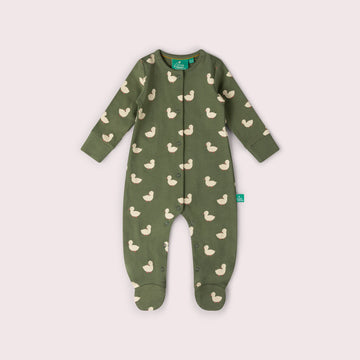 Olive Ducks Organic Babygrow