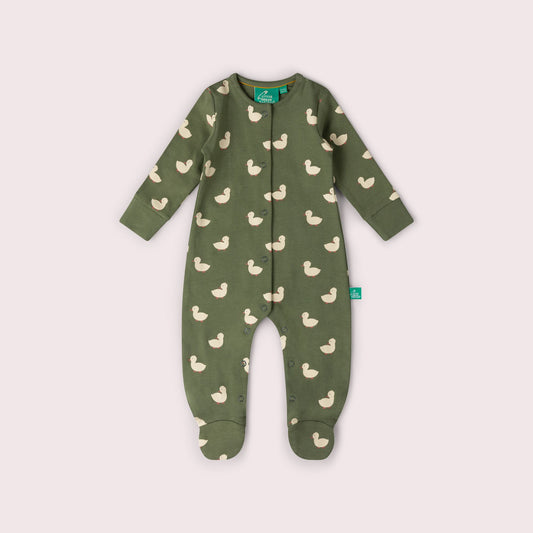 Olive Ducks Organic Babygrow