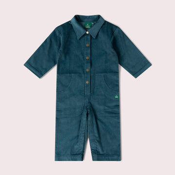 Calm Sea Cord Jumpsuit Blue / 6-7y