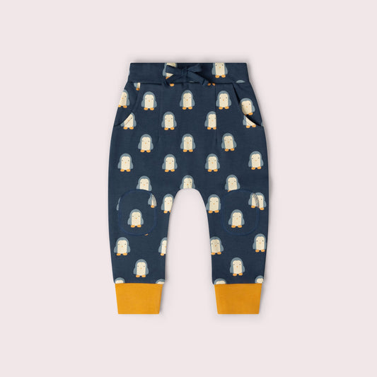 Blue Penguins Comfy Joggers